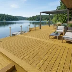 Golden Cedar Deck Boards