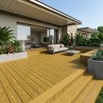 Golden Cedar Deck Boards
