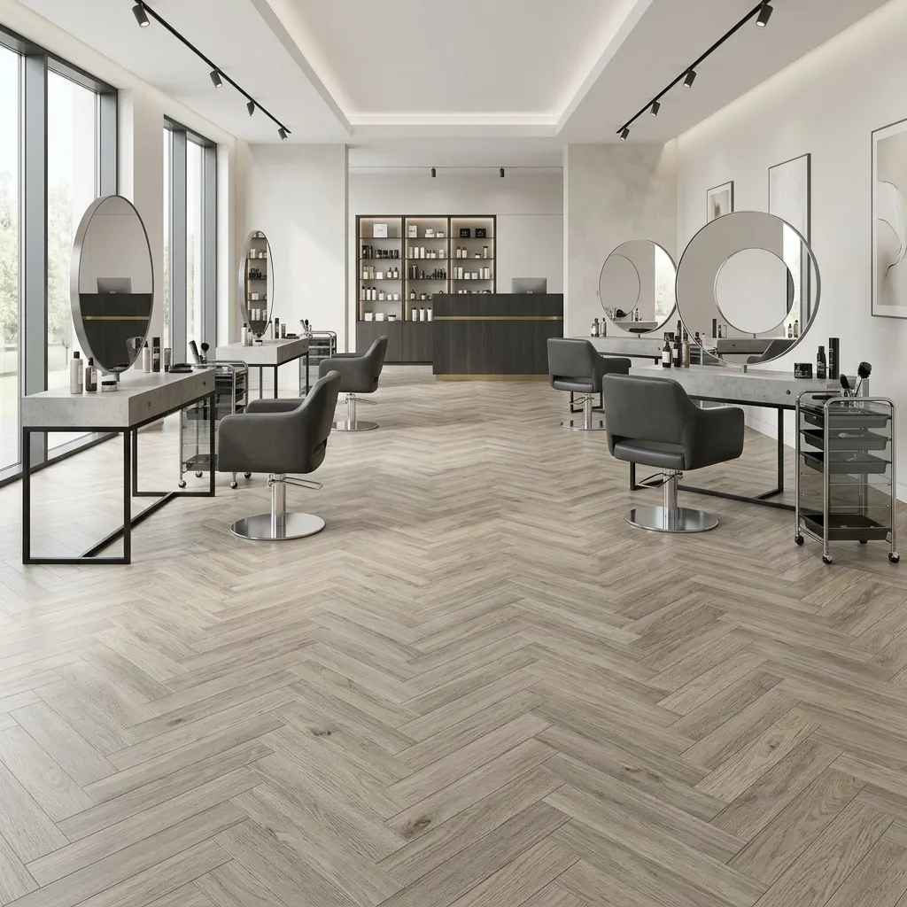 Affordable Taupe Alluring Parquet Flooring