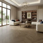 Amber Elite Chevron SPC Planks