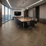 Amber Elite Chevron SPC Planks