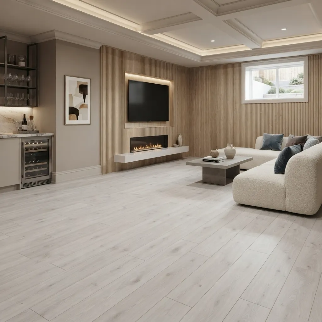Ash White SPC Flooring