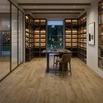 Natural Oak Finish LVT Flooring