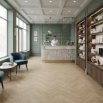 Premium Beige Oak Parquet Flooring