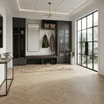 Premium Beige Oak Parquet Flooring