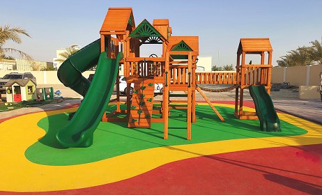 EPDM tiles Dubai Installation