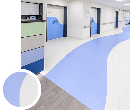 Hospital Vinyl Flooring Service