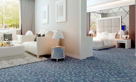 Modern wall to wall carpet