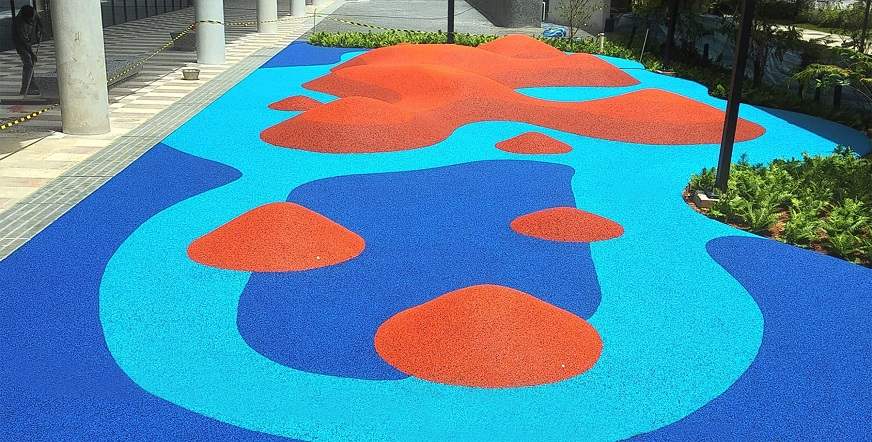 Vibrant EPDM Flooring Designs Dubai