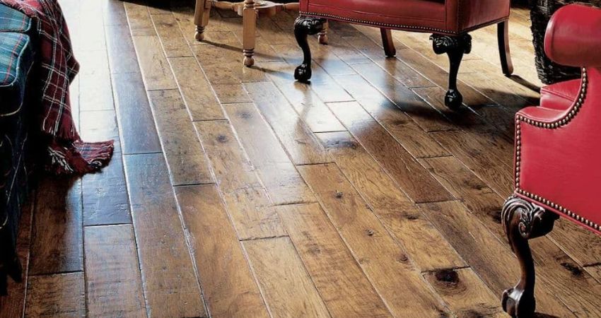 handscraped flooring