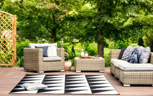 rectangular outdoor carpet