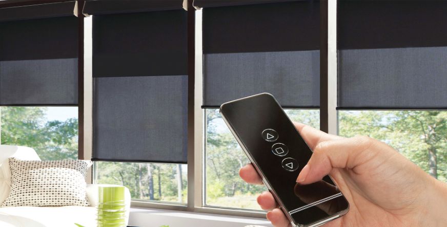 Buy motorized blinds Dubai