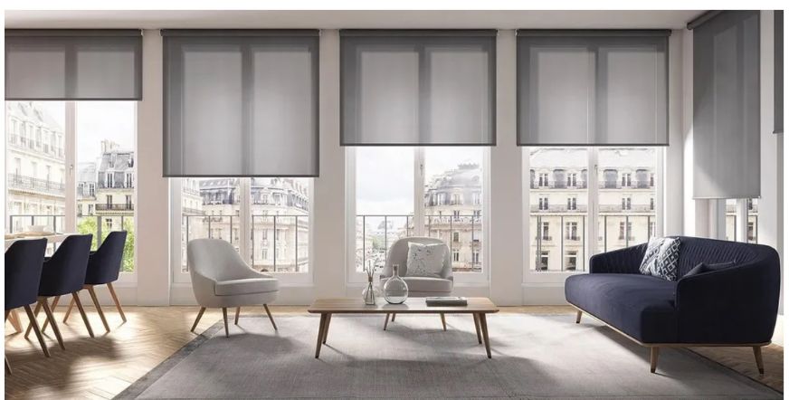 Roller blinds for bedrooms Dubai