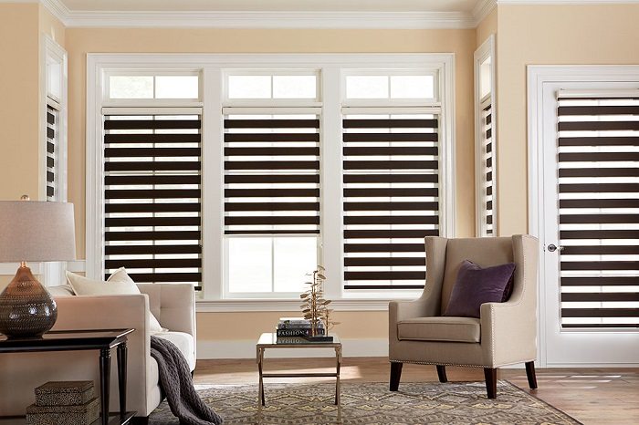 stylish zebra blinds dubai apartment