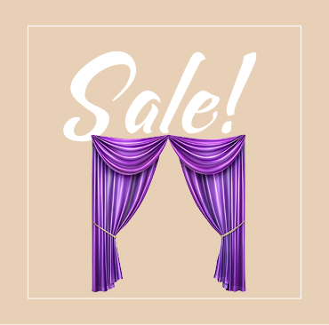 Faux silk curtains Dubai