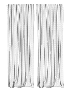 Luxury & Clean White Curtains In Dubai