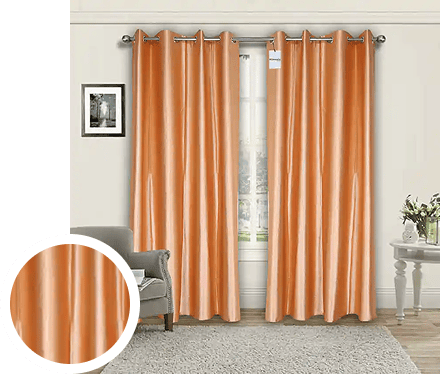Silk curtains Dubai