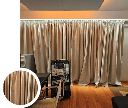 noise reducing drapes Dubai