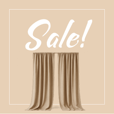 Beige Curtain sale in dubai