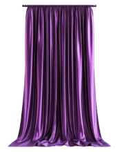 Cotton purple curtains UAE