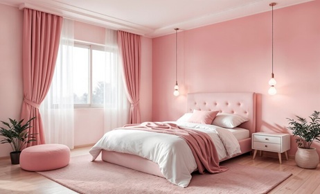 Pink Curtain