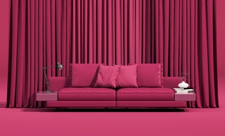Pink Curtain