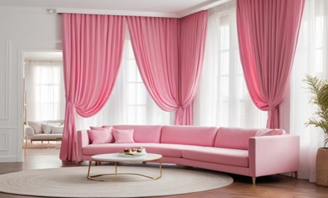 Pink Curtain