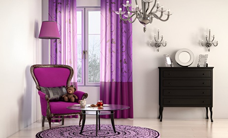 Purple Curtain