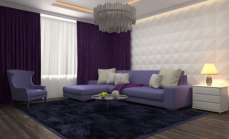 Purple Curtain