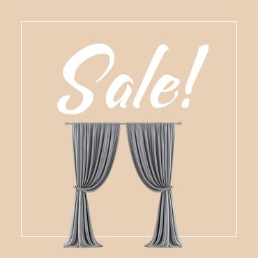 grey curtain sale in dubai