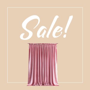 pink curtain sale in dubai