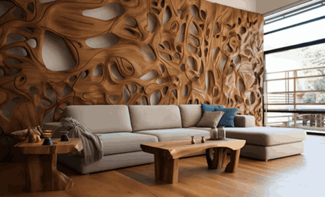 Wooden wall panel