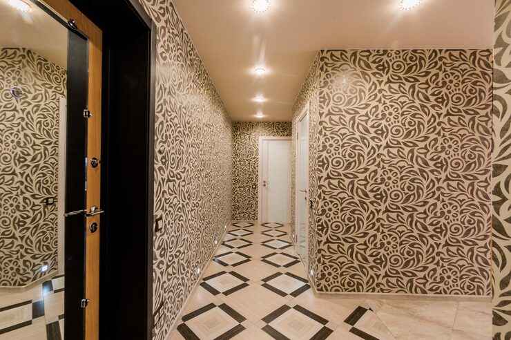 hallway wallpaper sharjah