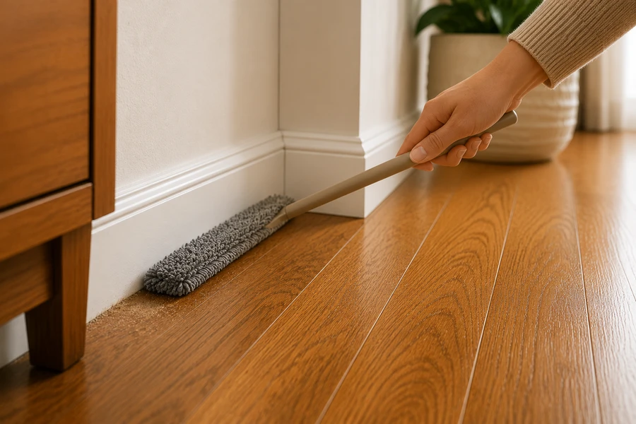 Step 2 Clean Corners & Edges 