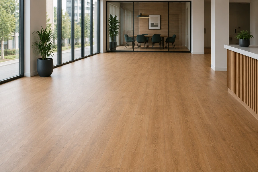 1. Glue Down LVT