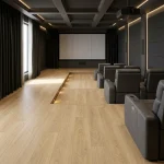 Anti-Slip Warm Beige Vinyl Flooring