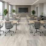 Ash Gray Self Adhesive Vinyl Floor Tiles