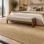 Beige Luxury Sisal Carpet In Dubai