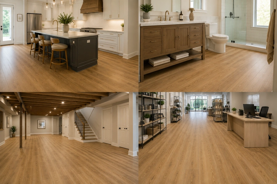 Best Places to Use LVT Flooring