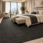 Dark charcoal Sisal Carpet in dubai