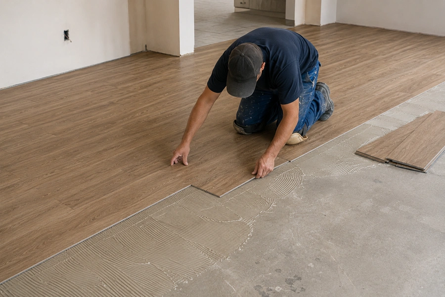 Glue Down Installation
