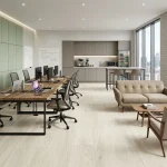 Premium Arctic White Vinyl Flooring