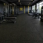 Rubber Tile Lock Yellow Dots (ZS)