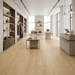 Scratch-resistant Sandstone Luxe Vinyl Flooring