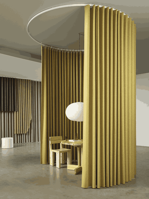 soundproof curtains in office