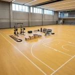 Anti-slip PVC Vinyl Athletic Floor