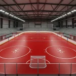 Customized High Wear-Resistant Sports Flooring Roll