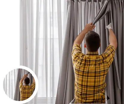 Eyelet Curtains Installation dubai