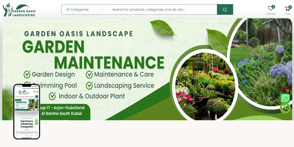 Garden Oasis Landscaping Dubai