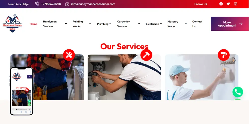 Handyman Heroes Dubai